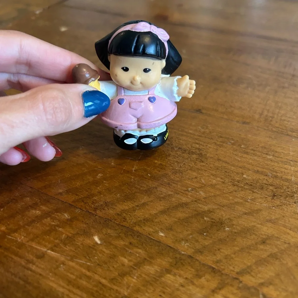 Fisher Price Little People Sonya girl as is. Replacement surprise sounds funpark